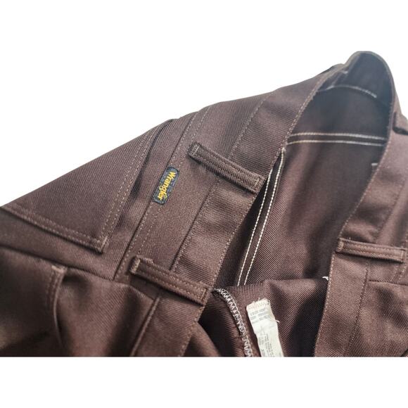 Wrangler Pants Men 42x32 Western Cowboy Rodeo Work Trousers Slacks USA Made 82BN - Picture 14 of 16